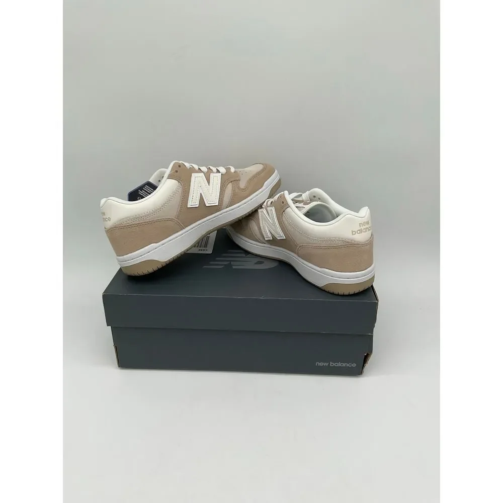 New Balance‎ 480 Brown Beige New in Box Size 5.5Y-100% Authentic